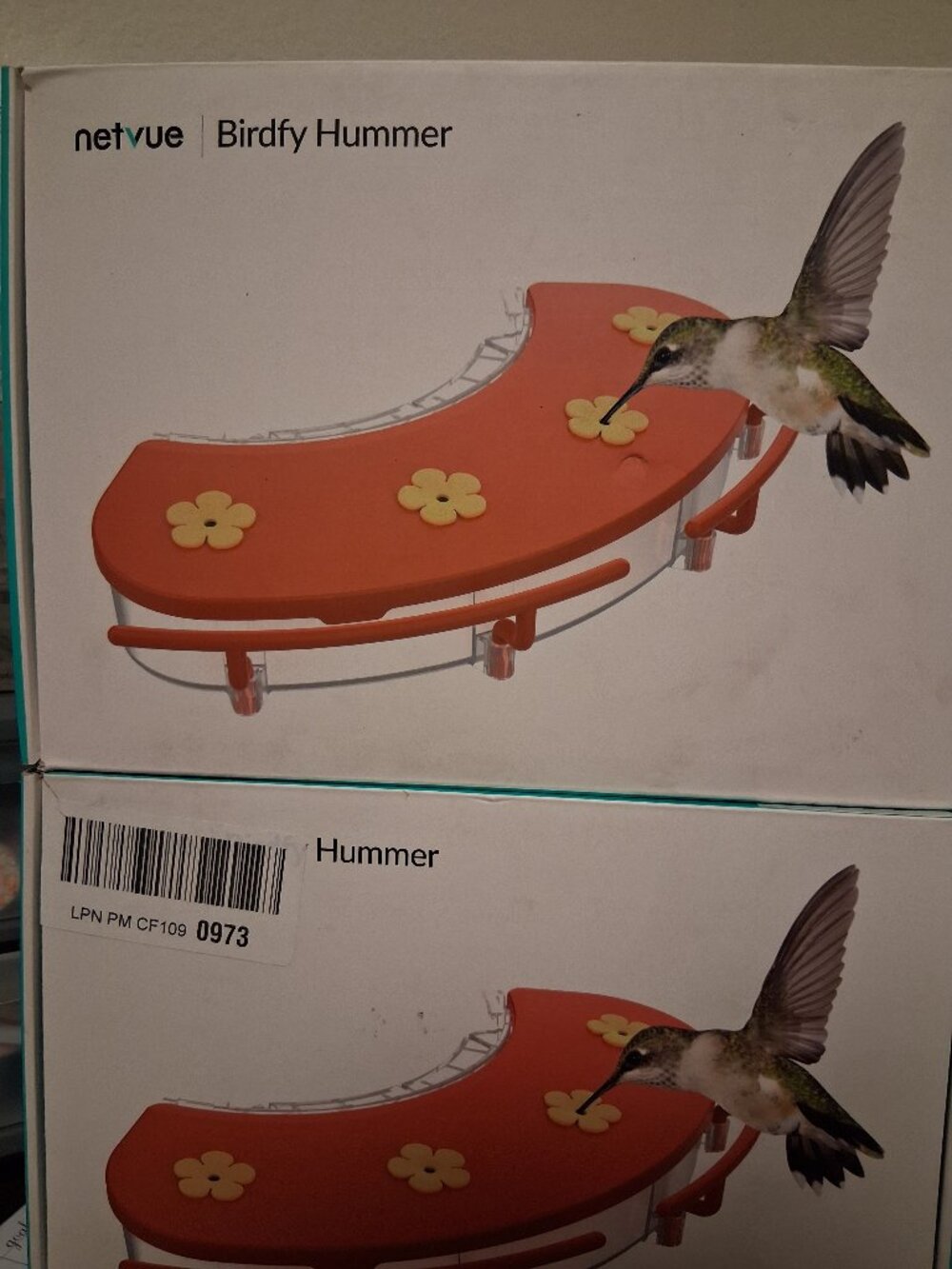 x2 humming bird feederb